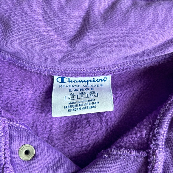 purple champion pullover - Picture 2 of 3